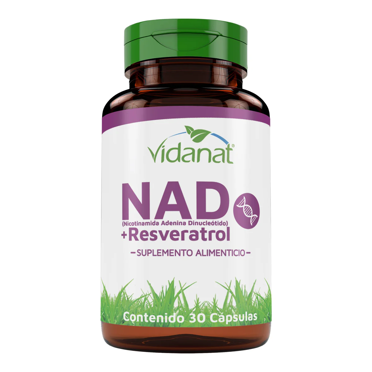 NAD RESVERATROL Y TE VERDE 30 CAPS