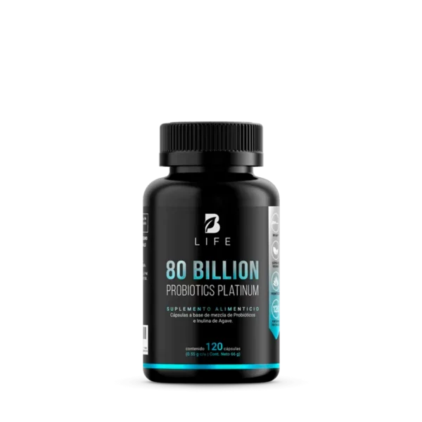 80 BILLION PROBIOTICS PLATINUM 120 CAPS