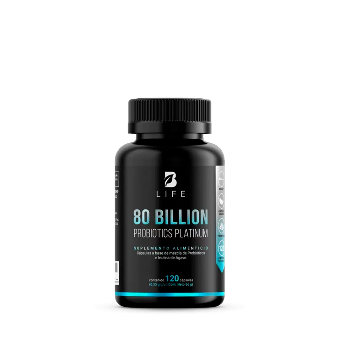 80 BILLION PROBIOTICS PLATINUM 120 CAPS