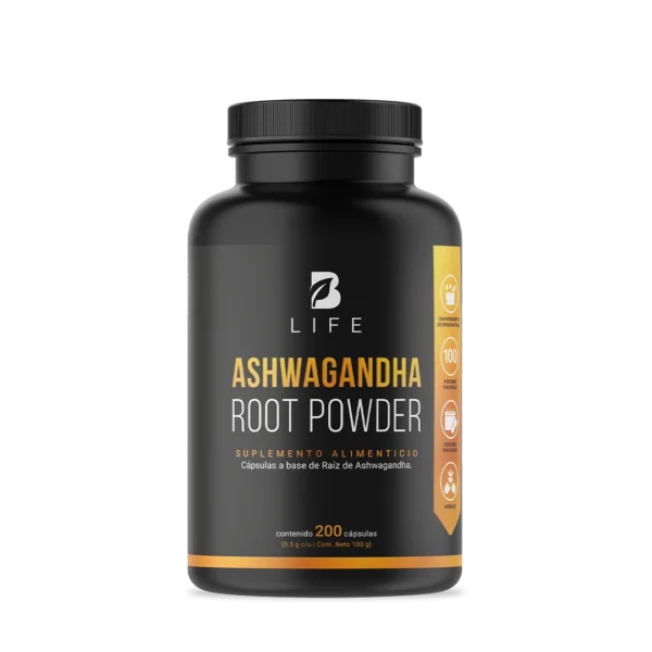 ASHWAGANDHA ROOT POWDER 200 CAPS