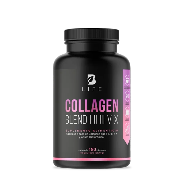 COLLAGEN BLEND COLAGENO I II III V X 180 CAPS