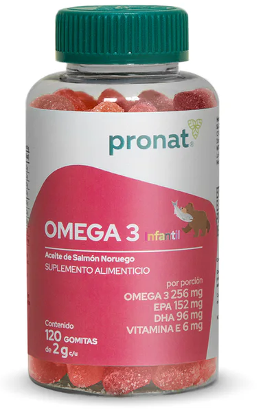 OMEGA 3 INFANTIL 120 GOMITAS PRONAT