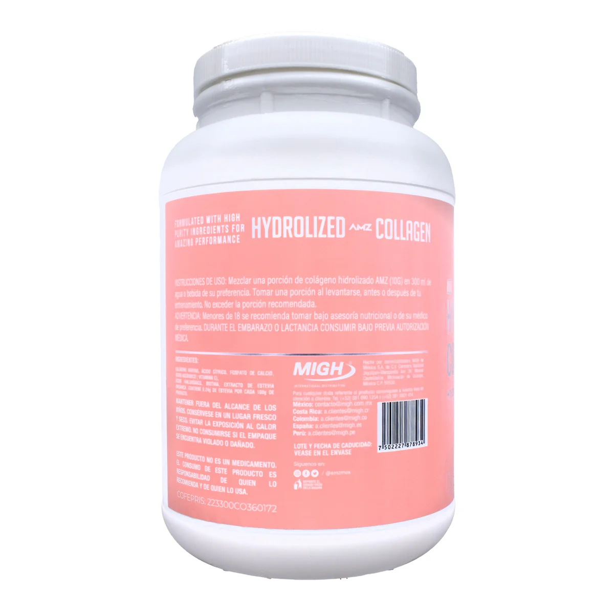 COLAGENO HIDROLIZADO COMPUESTO 1 KG AMZ