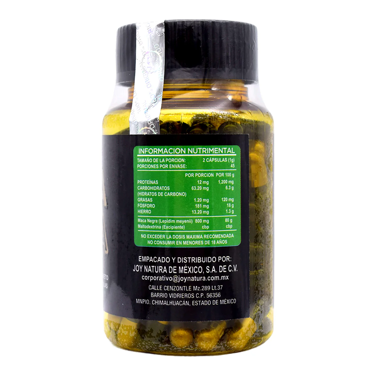 MACA NEGRA 90 CAPSULAS