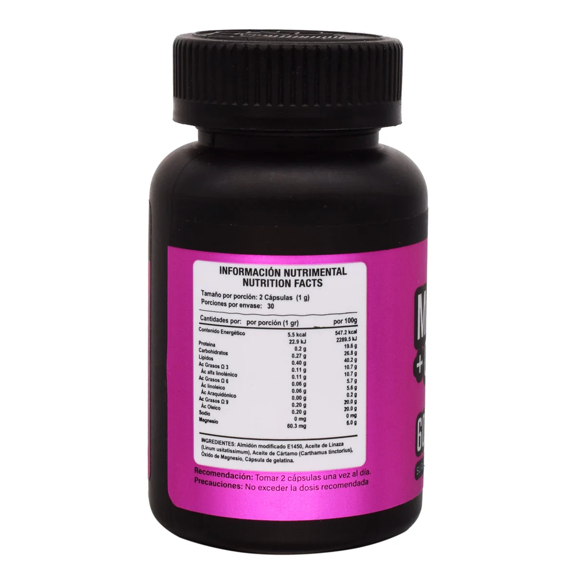 MAGNESIO OMEGA 3 6 9 60 CAP AMZ