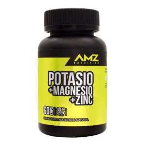 MAGNESIO POTASIO ZINC MAGNESIO POTASIO ZINC 60 CAPSULAS AMZ