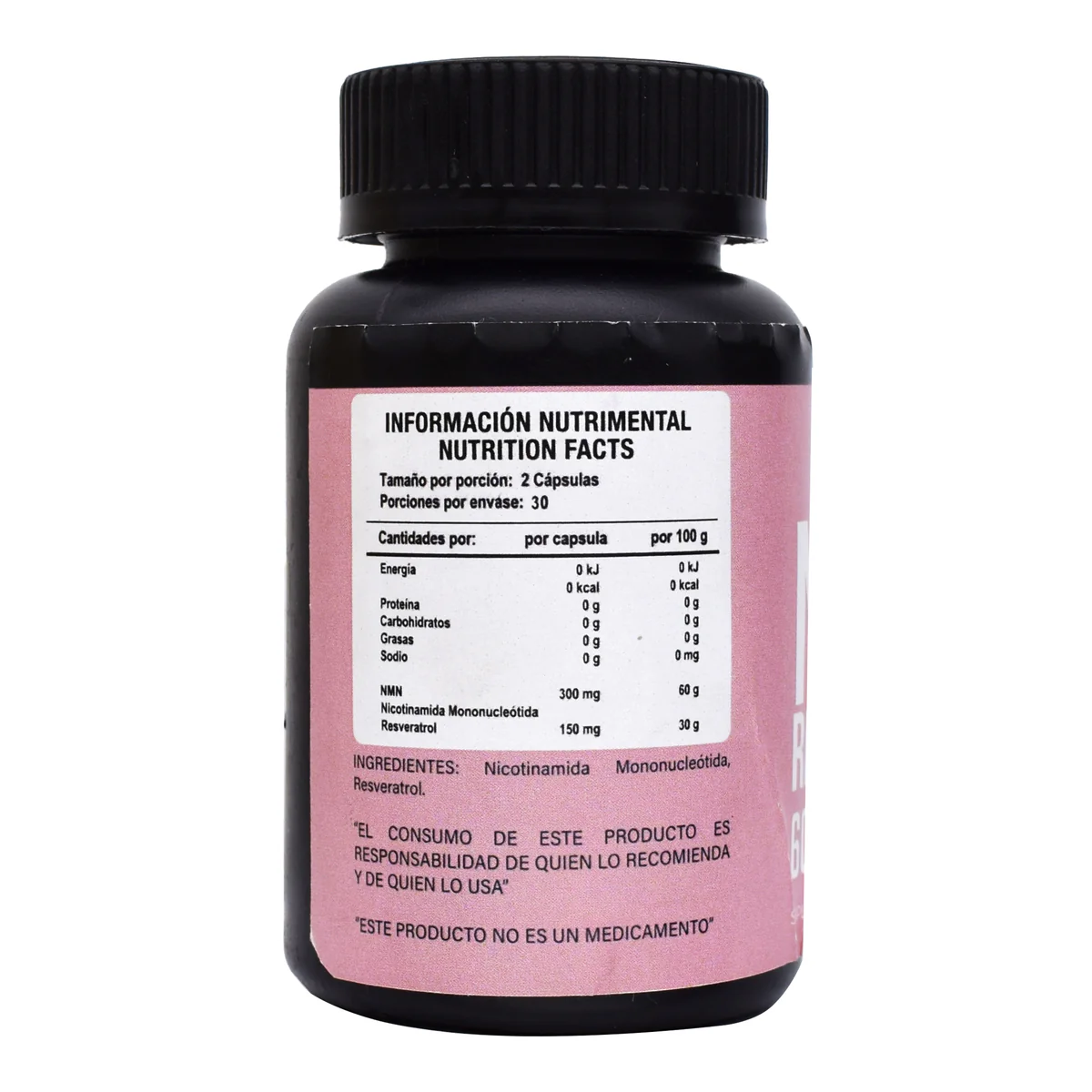 NMN MAS RESVERATROL 60 CAPS