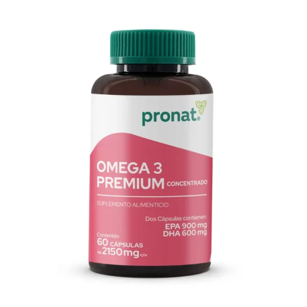 OMEGA 3 PREMIUM DE ALTA CALIDAD & ABSORCIÓN