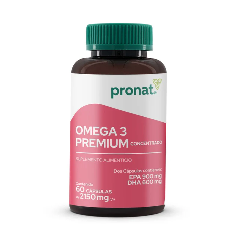 OMEGA 3 PREMIUM DE ALTA CALIDAD & ABSORCIÓN