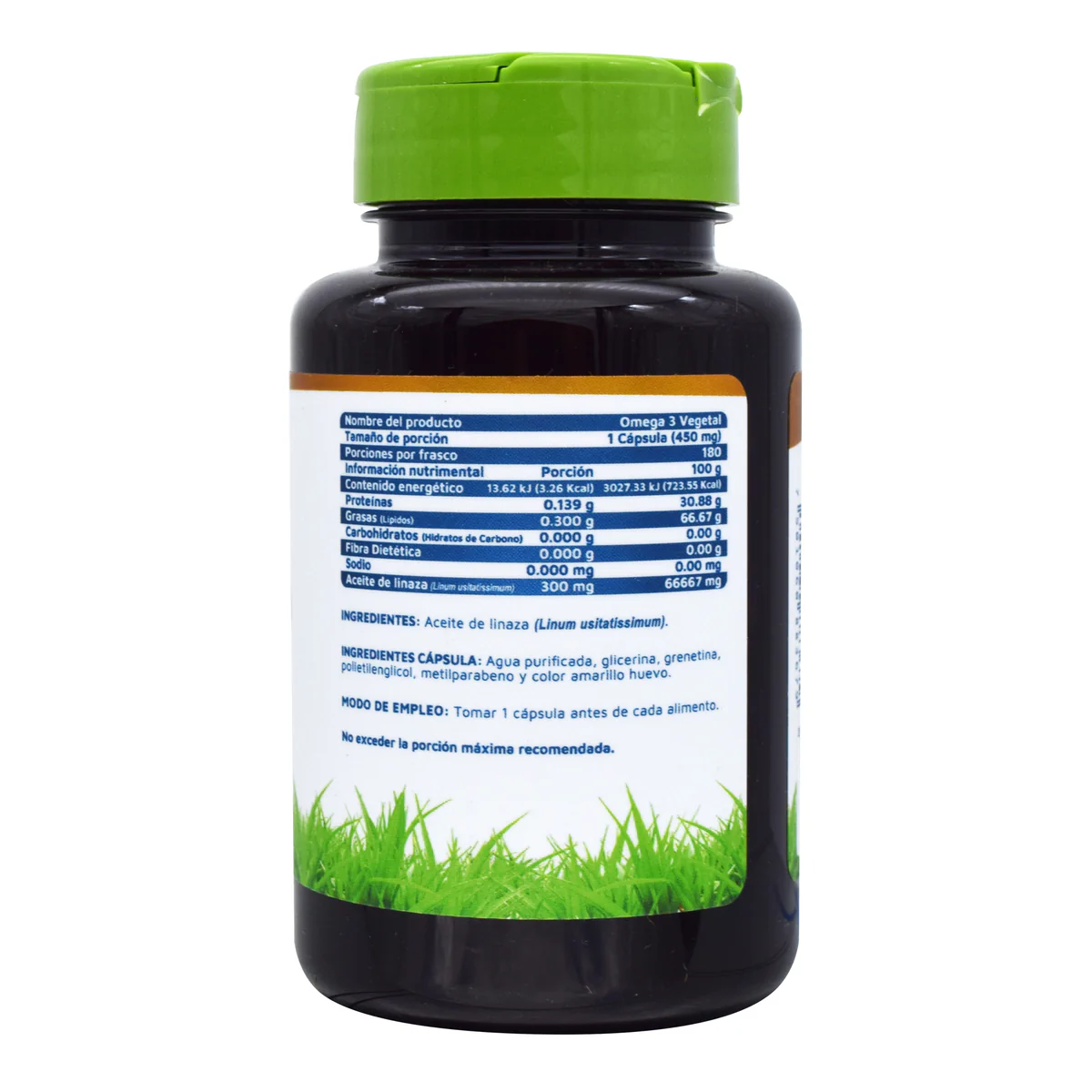 OMEGA 3 VEGETAL DE LINAZA 180 CAP