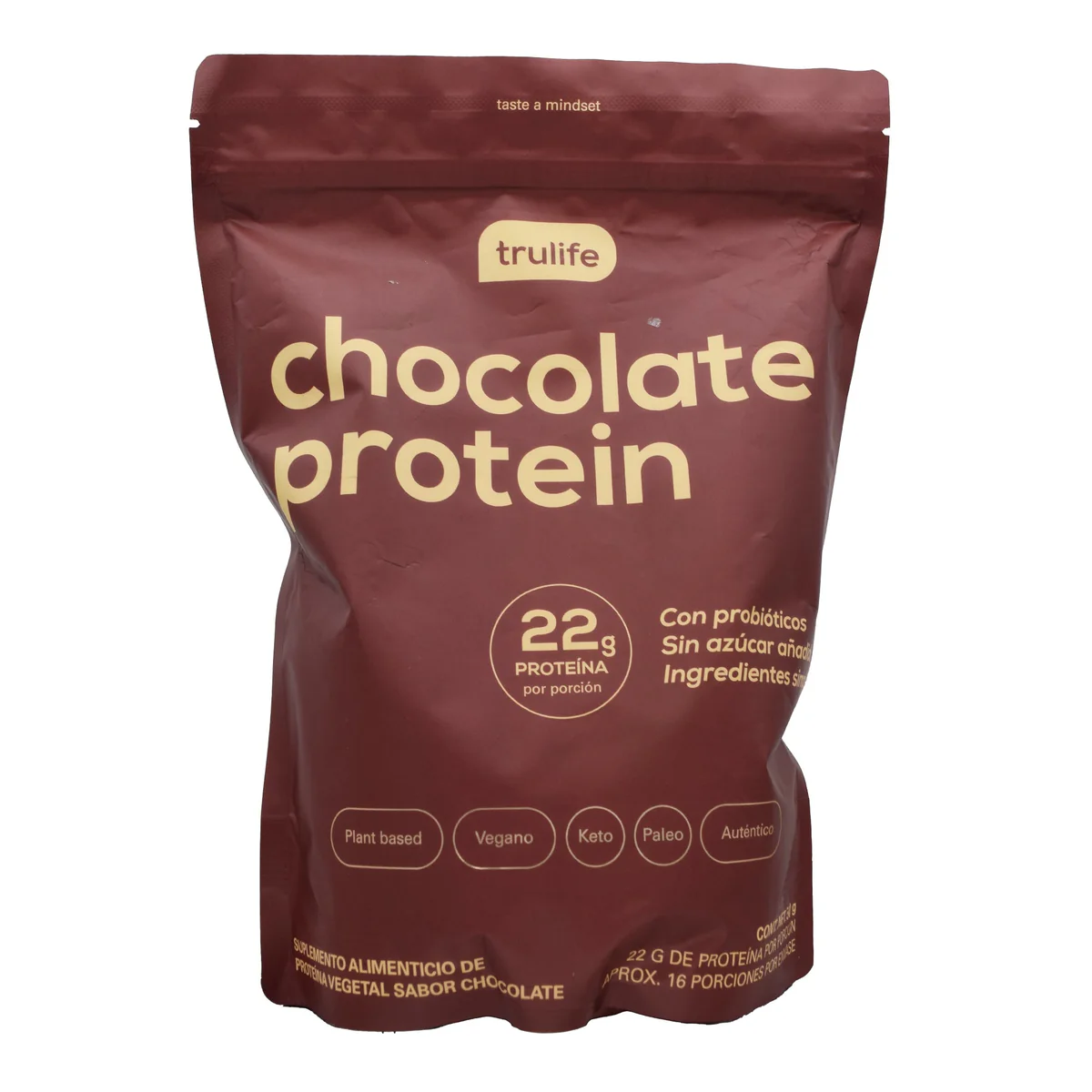 PROTEINA VEGETAL CHOCOLATE 500 G TRULIFE