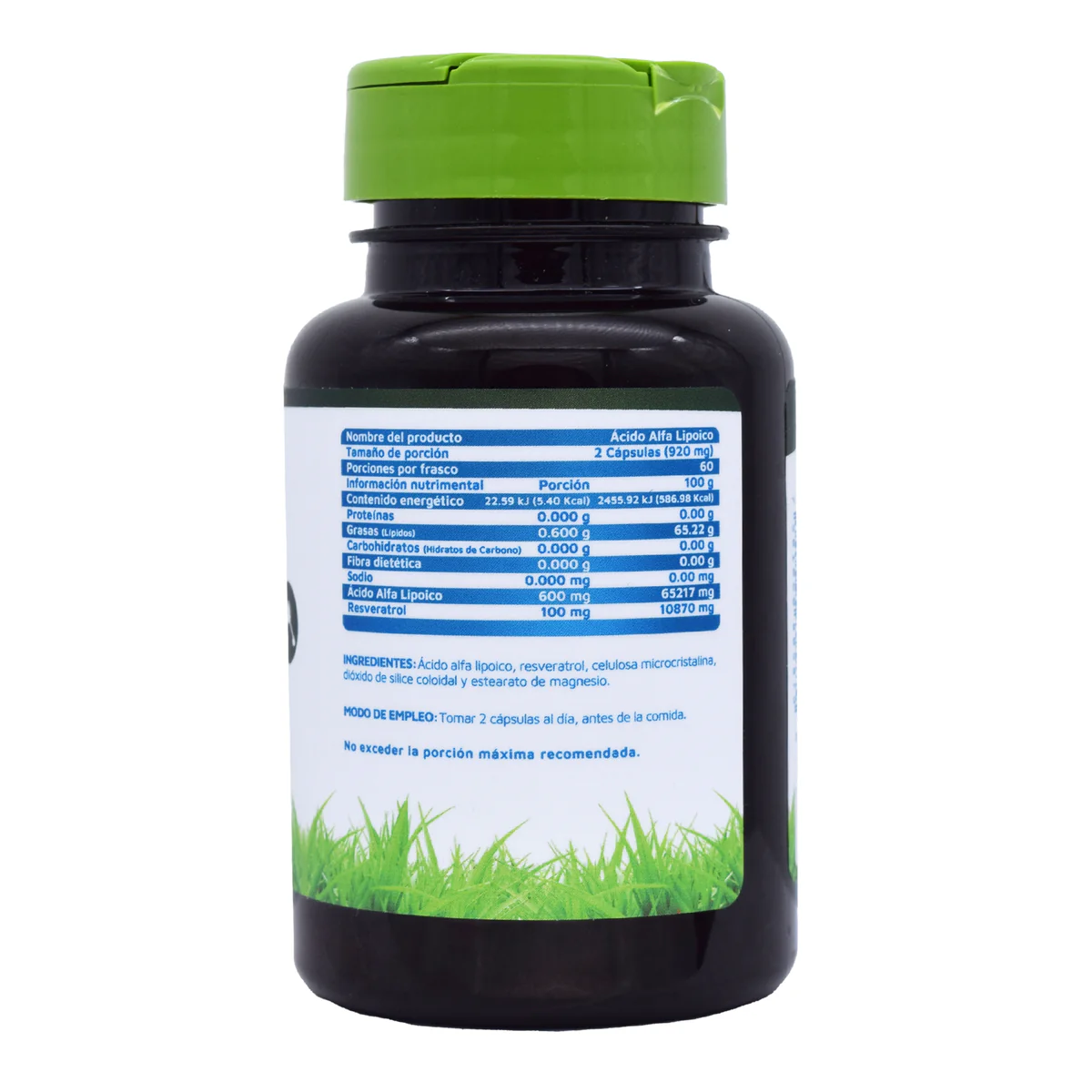 ACIDO ALFA LIPOICO 60 CAPSULAS