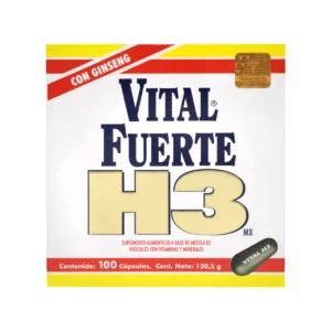 VITAL FUERTE H3 100 CAPSULAS