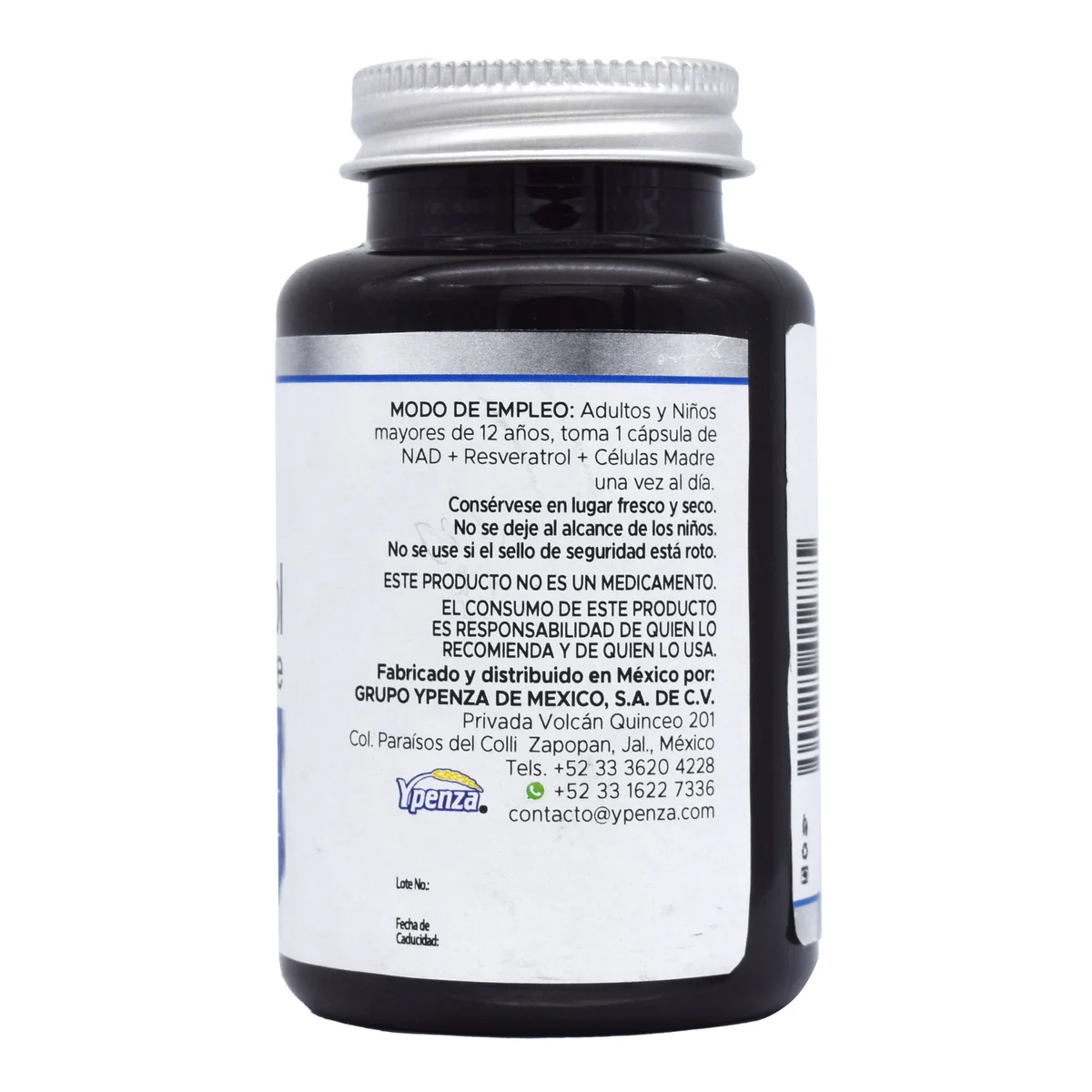 NAD RESVERATROL CELULAS MADRE 30 CAPS