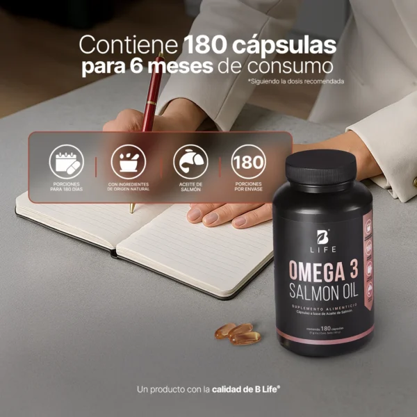 OMEGA 3 SALMON 180 CAP BLIFE