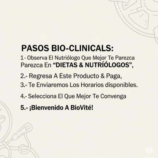 Asesoria Nutricional Profesional