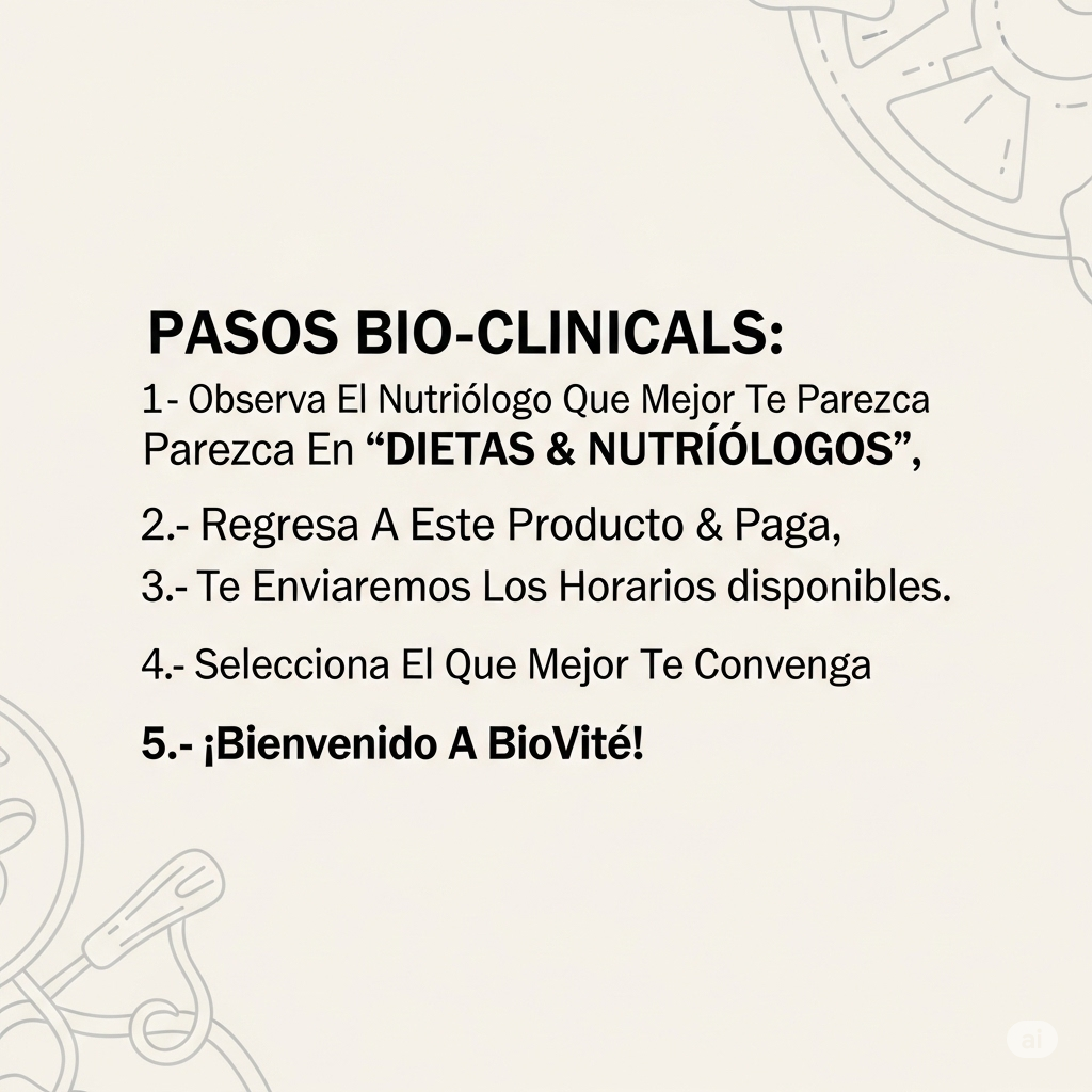 Asesoria Nutricional Profesional