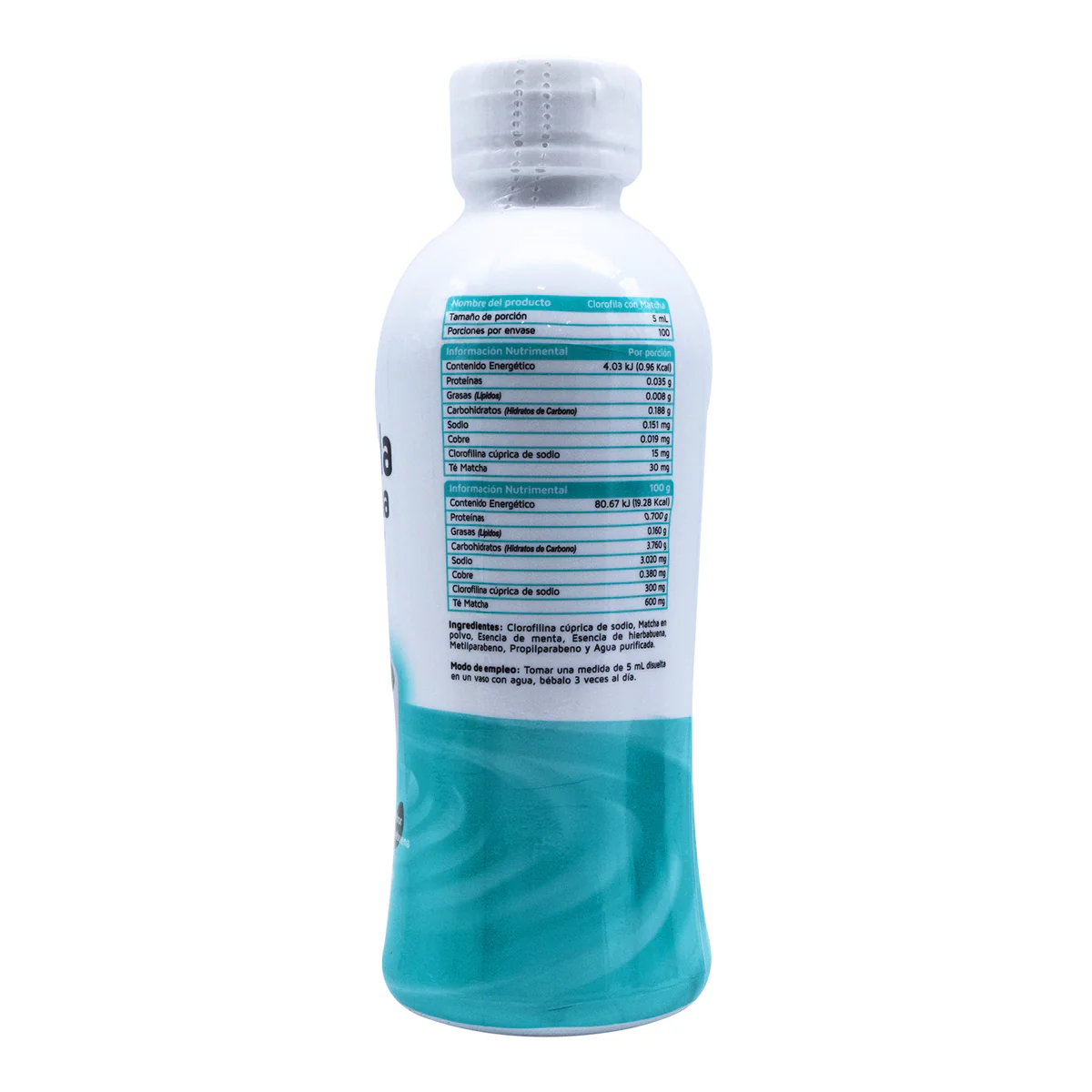 CLOROFILA CON MATCHA 500 ML
