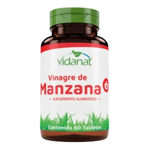 VINAGRE DE MANZANA 60 TABLETAS