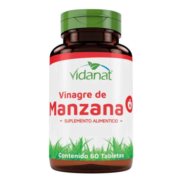 VINAGRE DE MANZANA 60 TABLETAS