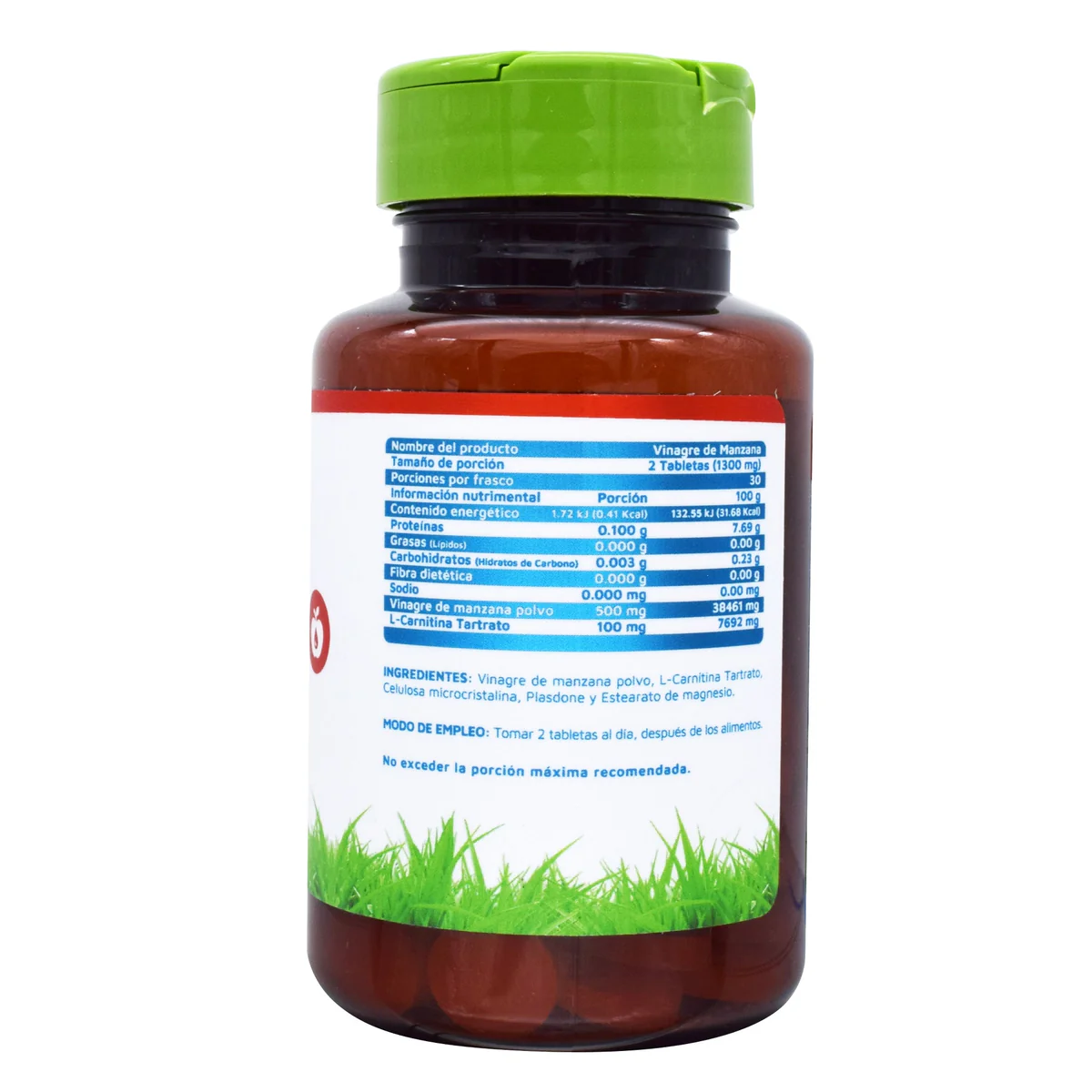 VINAGRE DE MANZANA 60 TABLETAS