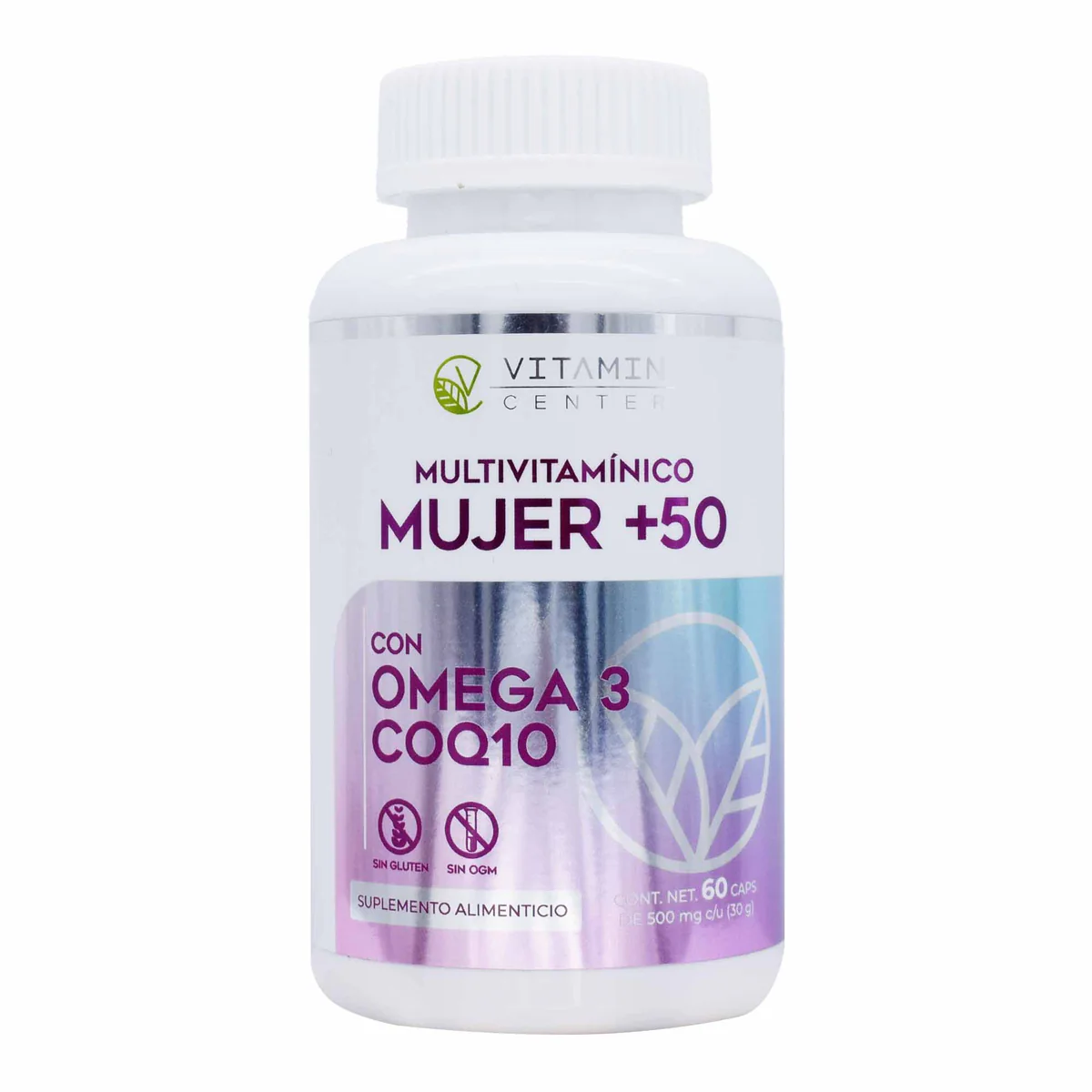 MULTIVITAMINICO MUJER 50 MAS 60 CAP VITAMIN CENTER