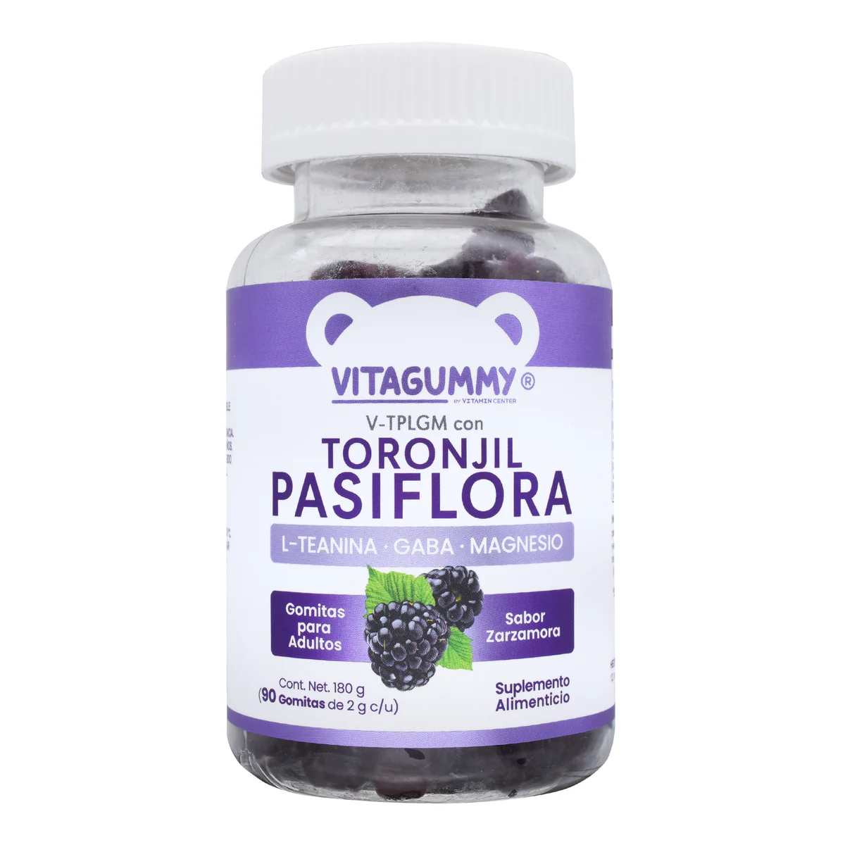 GOMITAS TORONJIL PASIFLORA 90 GOMITAS VITAGUMMY