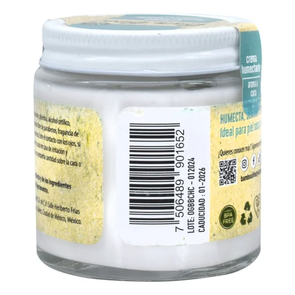 BAMBOO COCO2 Crema Humectante Coco 100 G