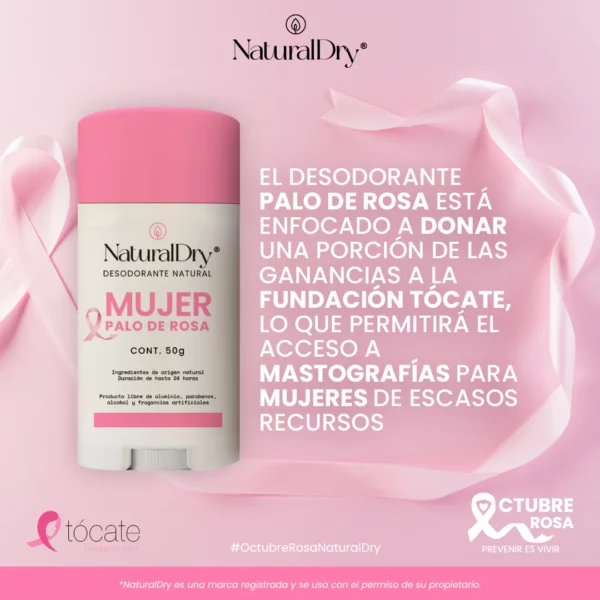 Desodorante Dama En Barra - Palo de Rosa