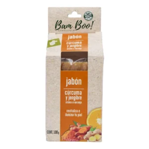 bamboo curcujbn Jabón Curcuma Jengibre 100 G