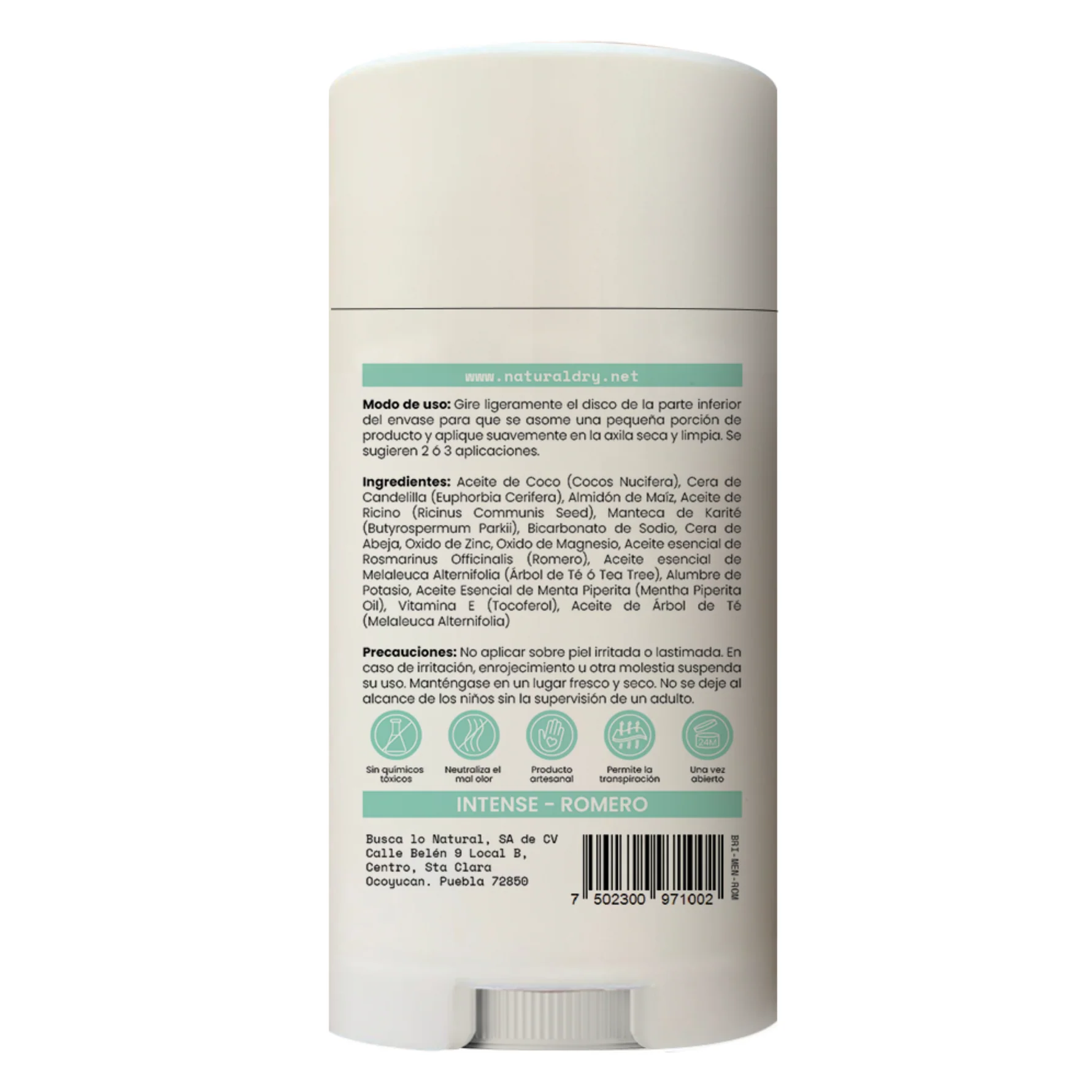 Desodorante Caballero / Joven Tarro o Barra