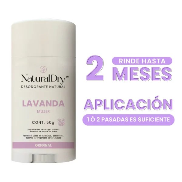 Desodorante En Barra O Tarro De Mujer - Lavanda