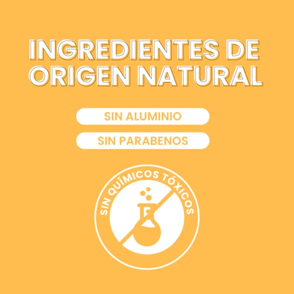 Desodorante Natural Corporal Deportistas Unisex Jóvenes / TEENS - Aroma Geranio Menta