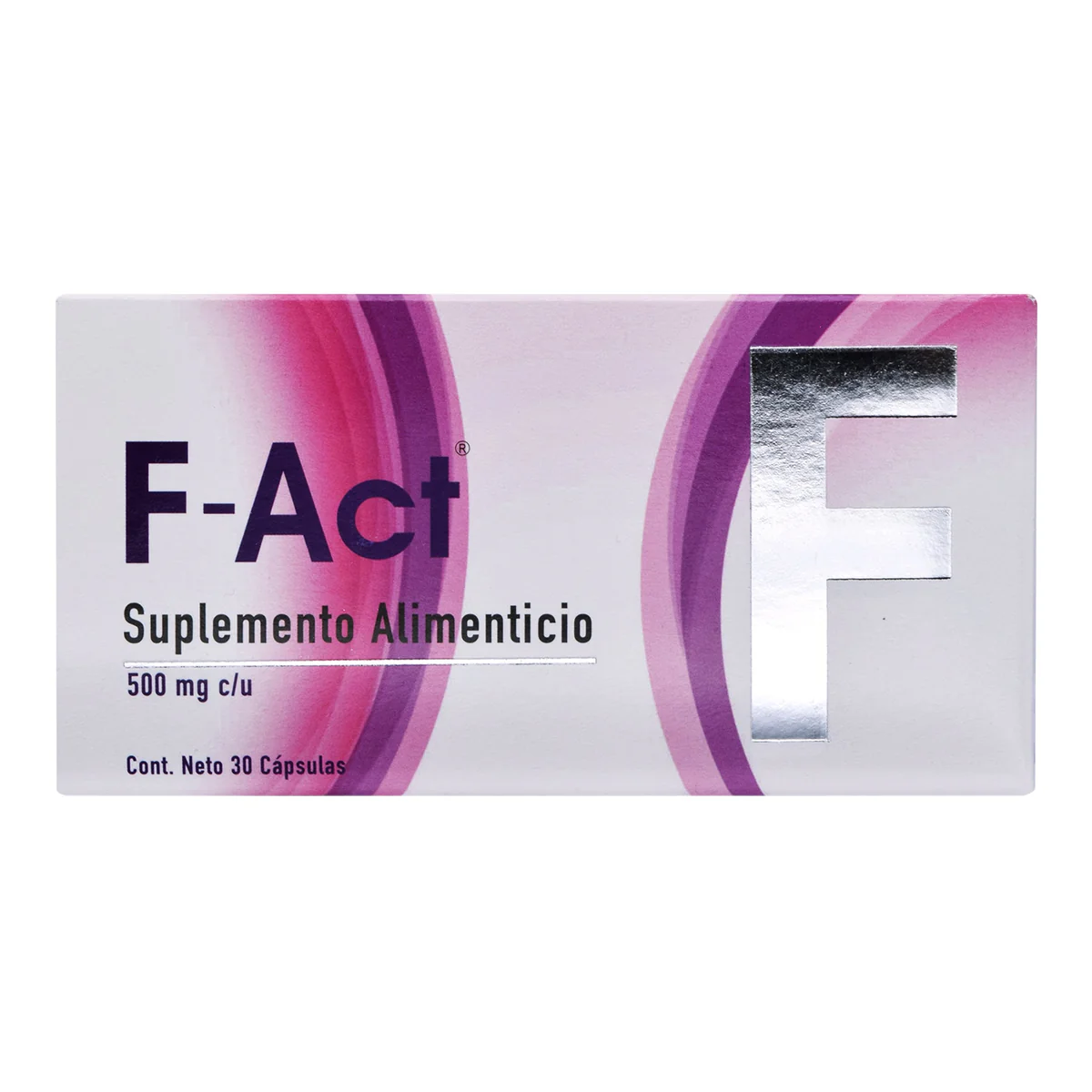 F Act 500mg Ypenza 30 Cápsulas Mejora Digestión Metabolismo Sabor Sin Sabor