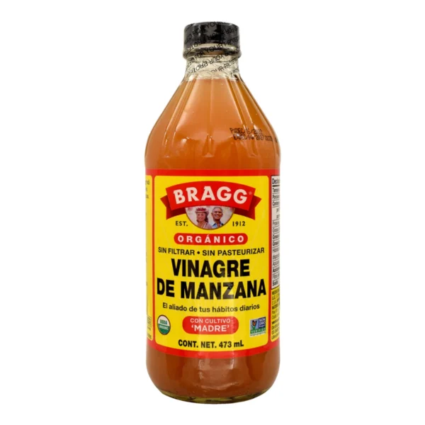 VINAGRE MANZANA 473ML Vinagre De Manzana BRAAG 1L & 1/2LT