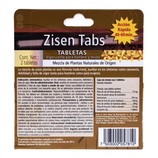 The Sensual Tea Tabletas