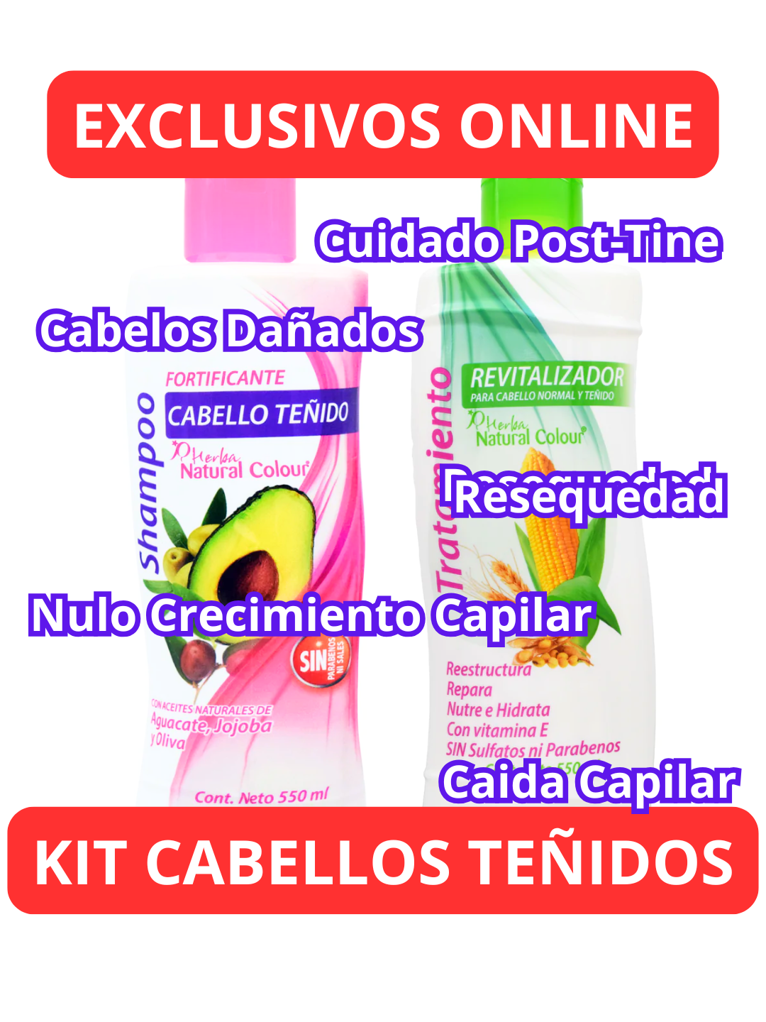 KIT CABELLOS TEÑIDOS