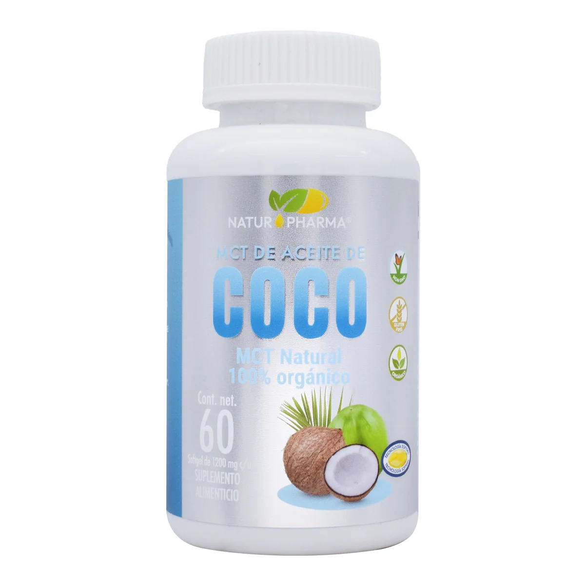Aceite De Coco 60 Capsulas