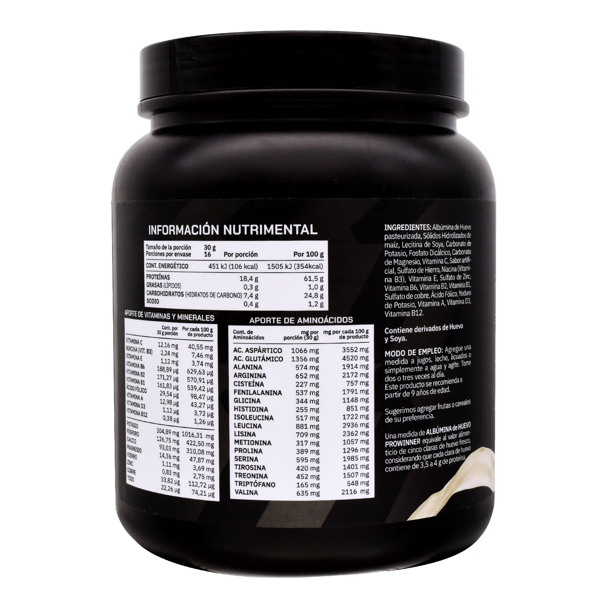 Albumina De Huevo 500 G