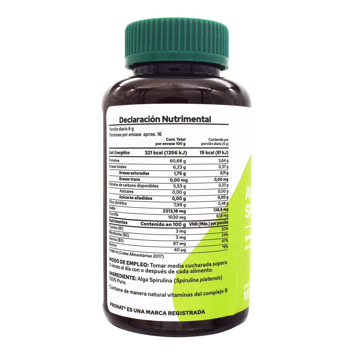 Alga Spirulina 100 G