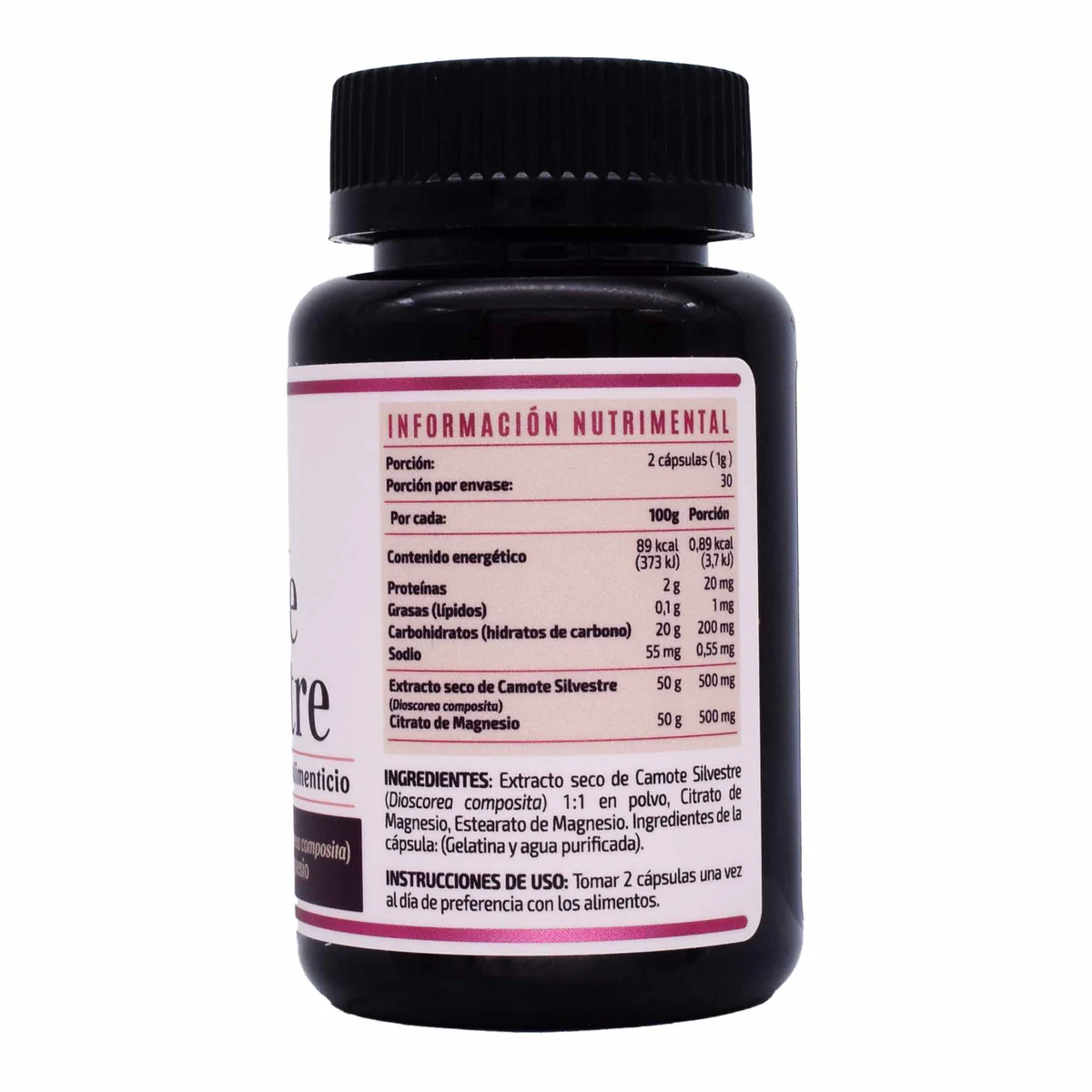 Camote Silvestre 60 Capsulas