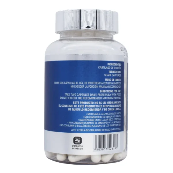 CARTILAGO DE TIBURONVTLL3 Cartilago De Tiburon 120 Capsulas