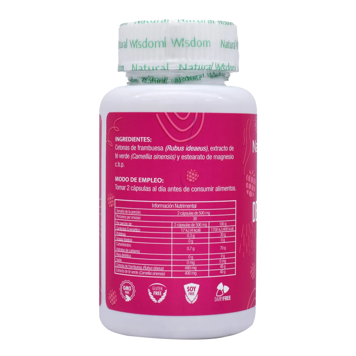 CETONAS FRAM1 Cetonas De Frambuesa 60 Capsulas