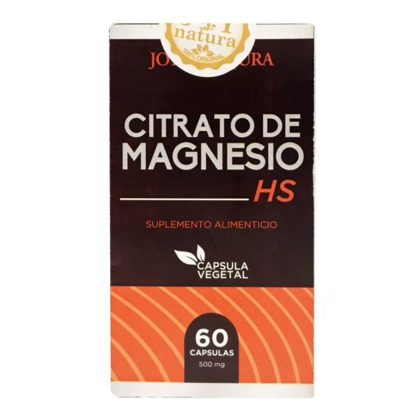 Citrato De Magnesio Hs 60 Capsulas