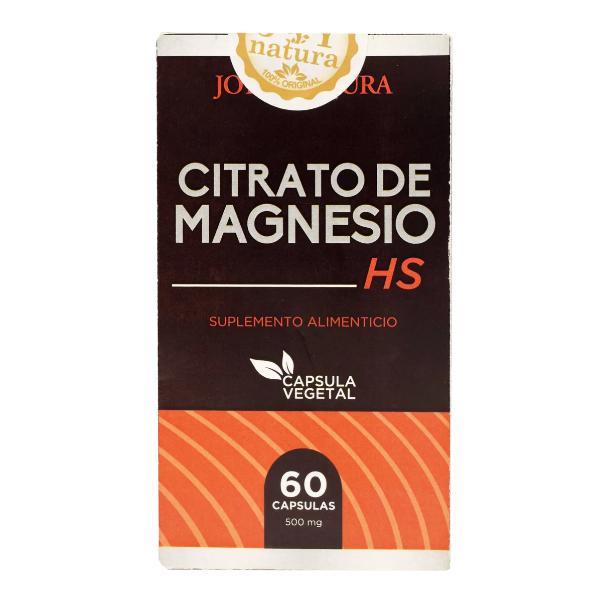Citrato De Magnesio Hs 60 Capsulas