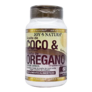Aceite De Coco Y Aceite De Oregano 60 Capsulas