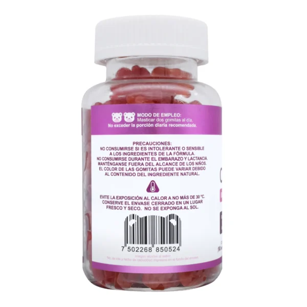 Gomitas Biotina Colageno Acido Hialuronico 90 Gomitas