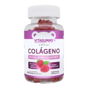 COLAGENO VITAGUMMY Gomitas Biotina Colageno Acido Hialuronico 90 Gomitas