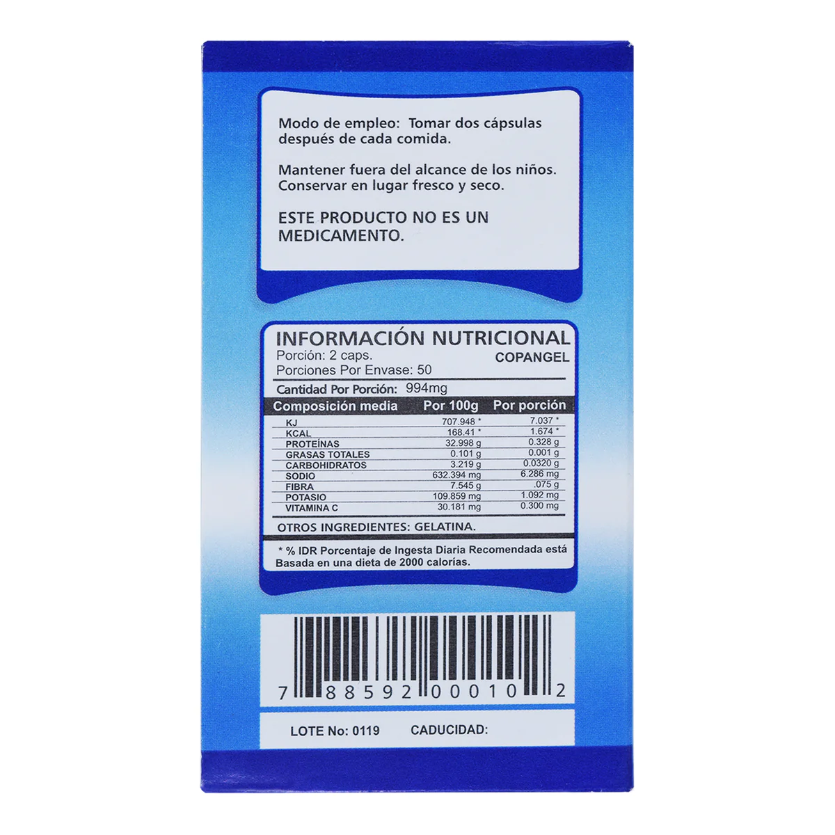 Copangel 100 Capsulas