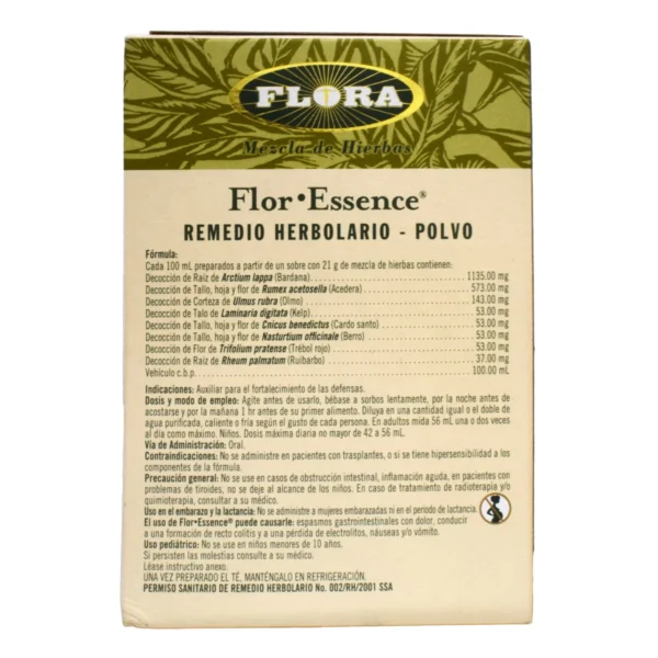 Flor Essence Caja Con 3 Sob2 Flor Essence Caja Con 3 Sobres